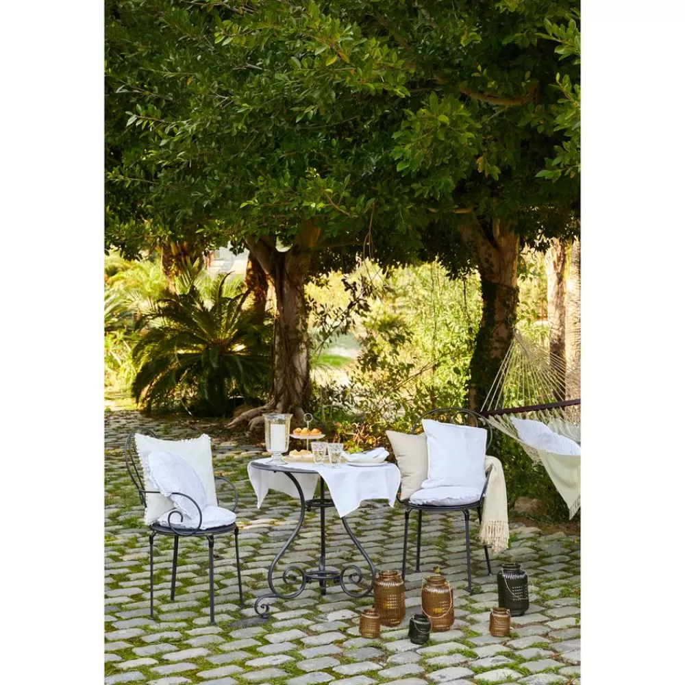 Bizzotto Muebles De Jardin^Mesa Redonda De Metal Para Exterior Etienne, O 70 Cm