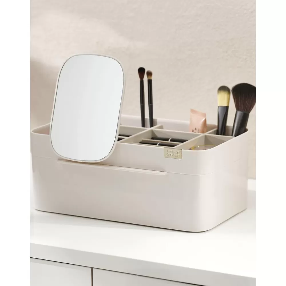 Joseph Joseph Joyeros^Organizador De Cosmeticos Con Cierre Magnetico Y Espejo Viva