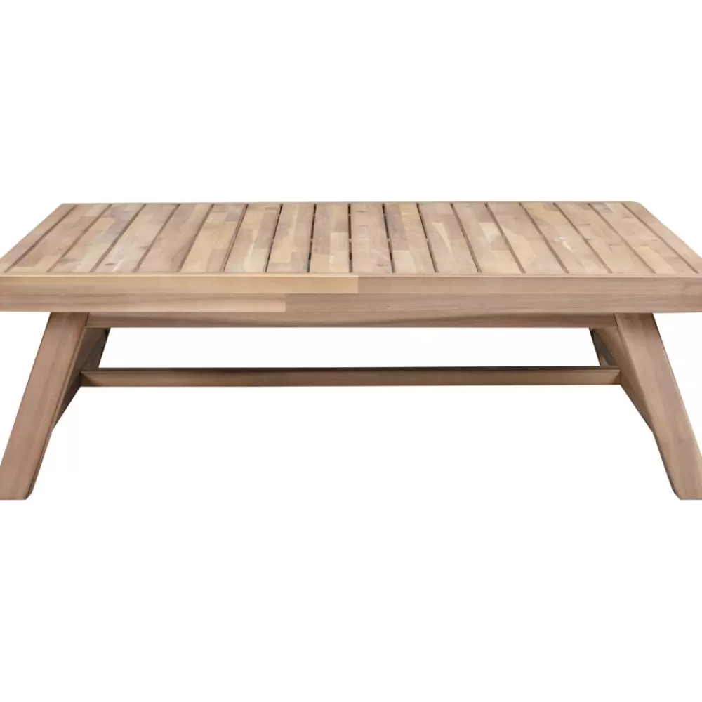 Westwing Collection Muebles De Jardin^Set Lounge Para Exterior De Madera De Acacia Lu, 4 Pzas.