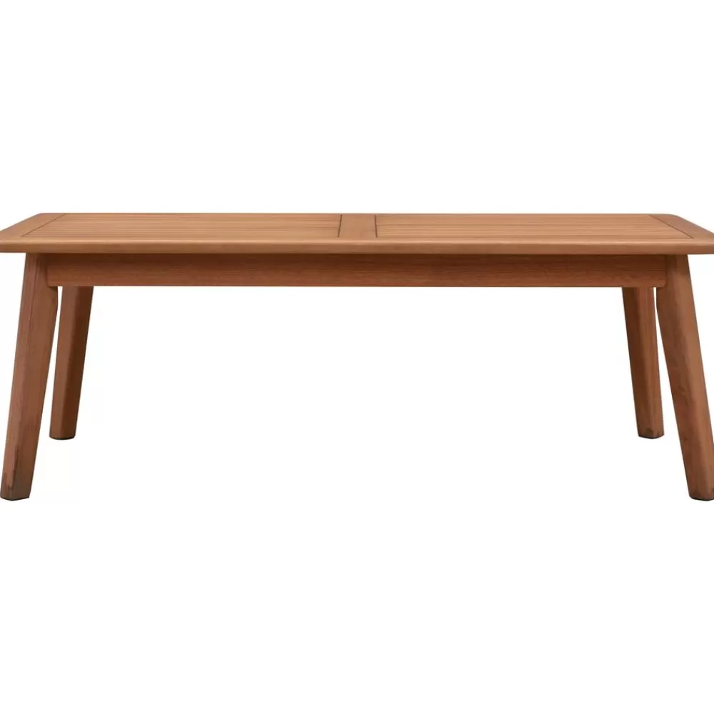 Westwing Collection Muebles De Jardin^Set Lounge Para Exterior De Madera De Eucalipto Bergen, 4 Pzas.