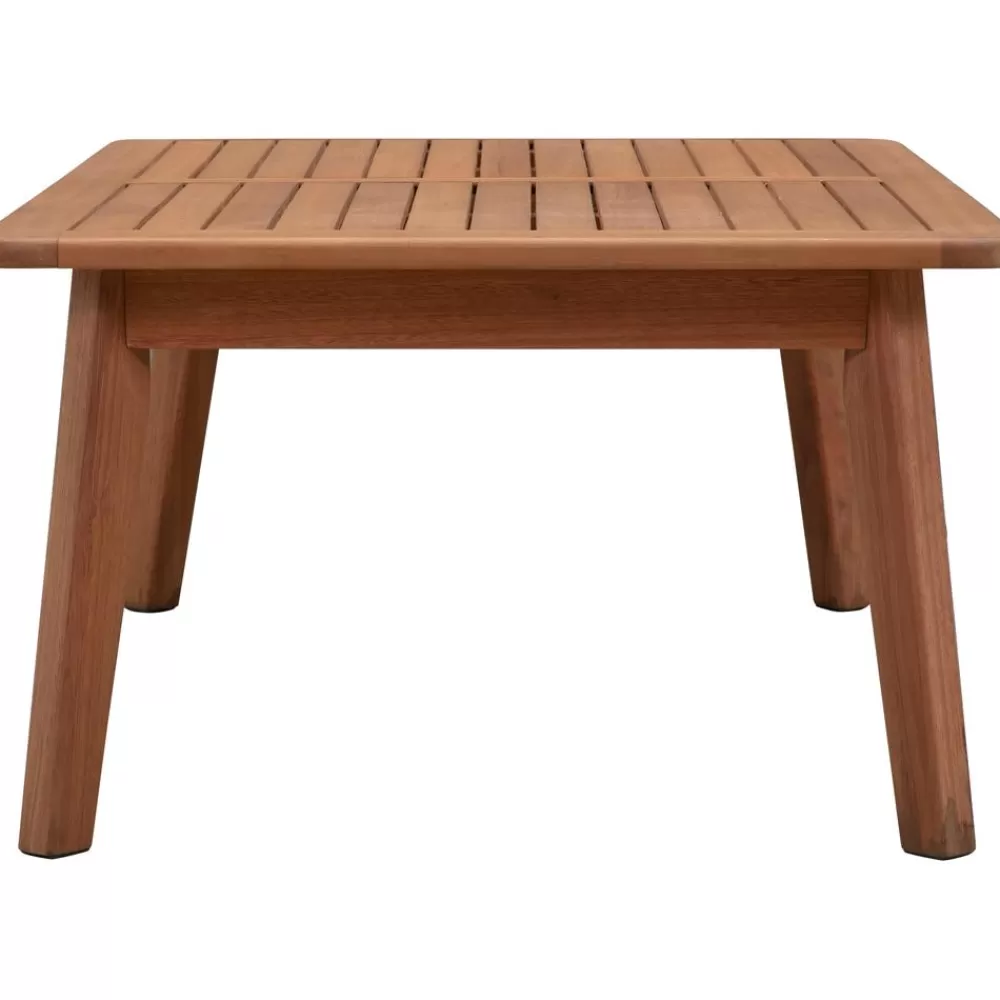 Westwing Collection Muebles De Jardin^Set Lounge Para Exterior De Madera De Eucalipto Bergen, 4 Pzas.