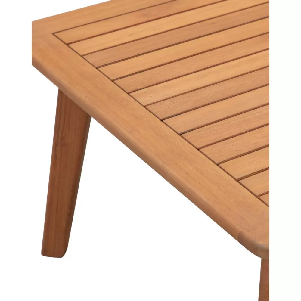 Westwing Collection Muebles De Jardin^Set Lounge Para Exterior De Madera De Eucalipto Bergen, 4 Pzas.
